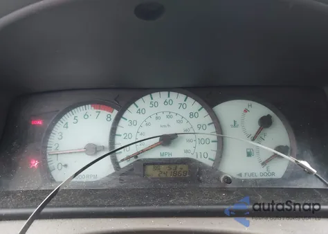 2004 Toyota Corolla Le from USA, damaged, VIN JTDBR32E142037738